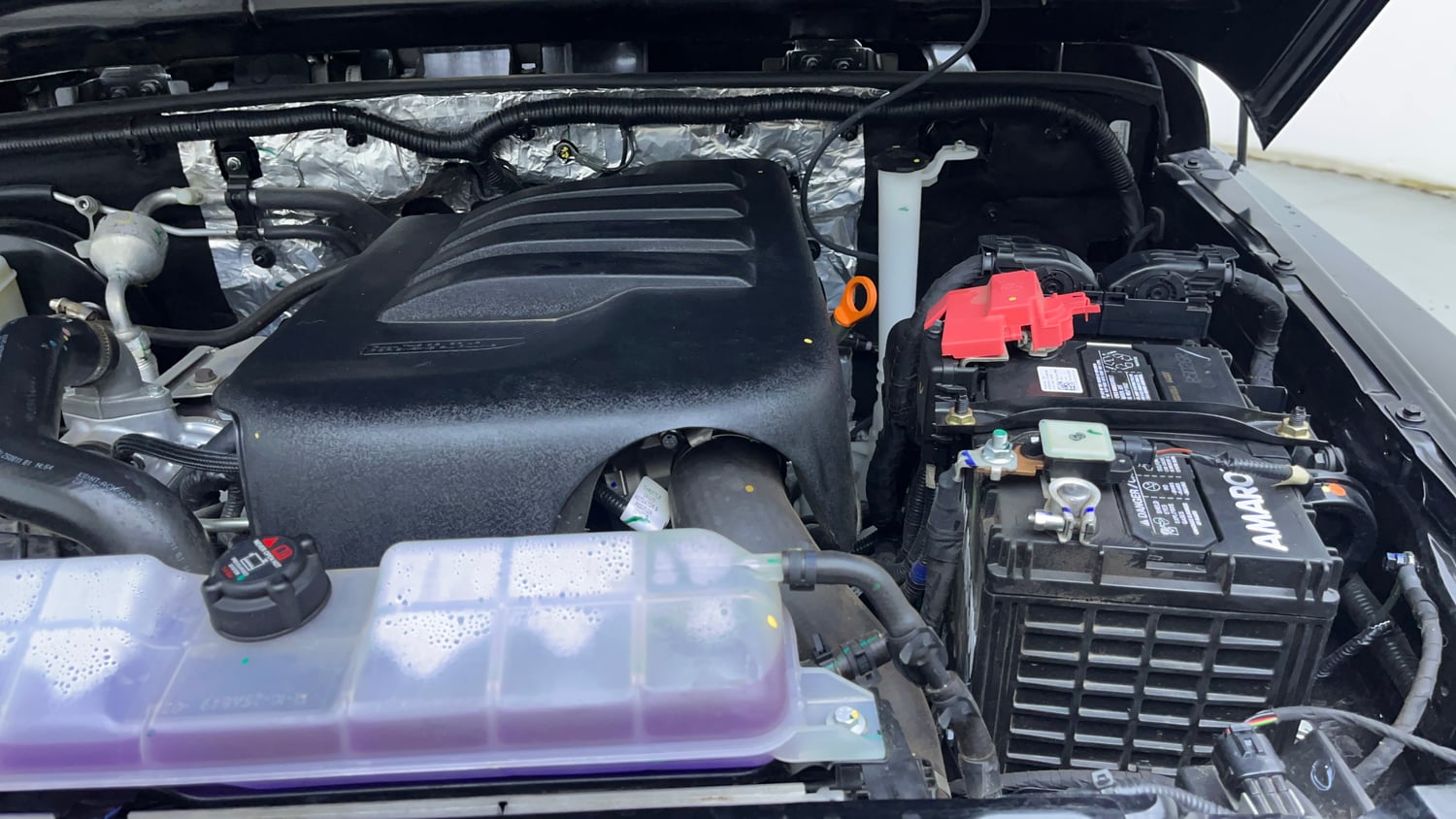 Used 2026 Mahindra Thar Roxx MX5 Petrol AT 2WD Petrol Automatic engine ENGINE LEFT SIDE VIEW