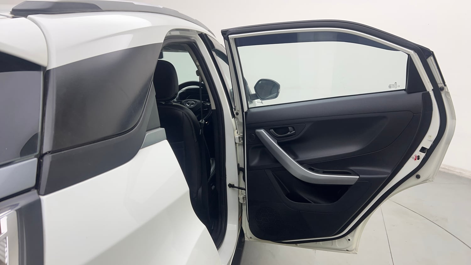 Used 2021 Tata Nexon XM (S) Petrol Manual interior RIGHT REAR DOOR OPEN VIEW