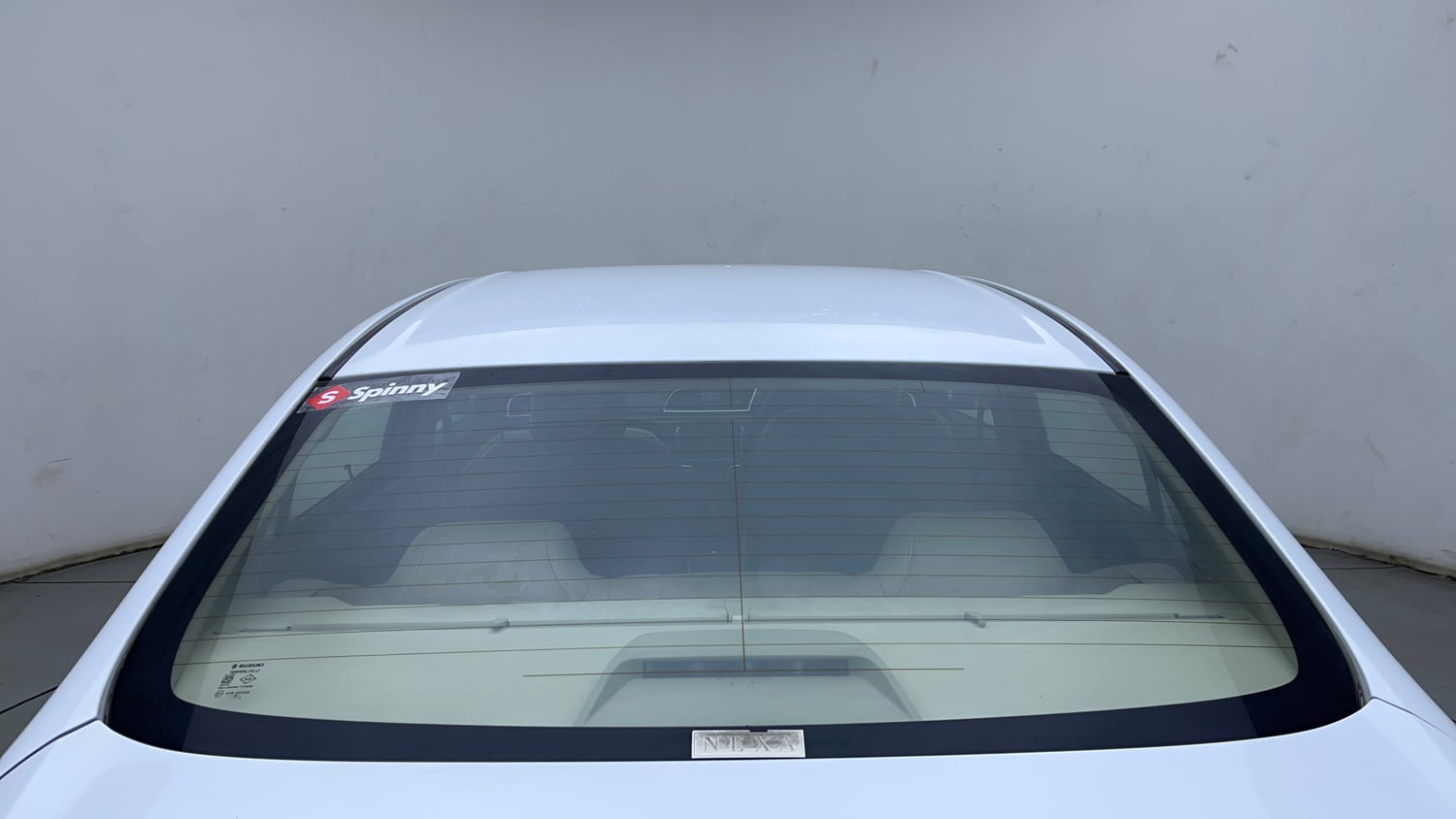 Used 2018 Maruti Suzuki Ciaz Alpha 1.4 AT Petrol Automatic exterior BACK WINDSHIELD VIEW