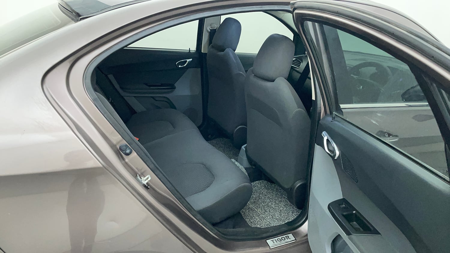 Used 2020 Tata Tigor Revotron XZA Petrol Automatic interior RIGHT SIDE REAR DOOR CABIN VIEW
