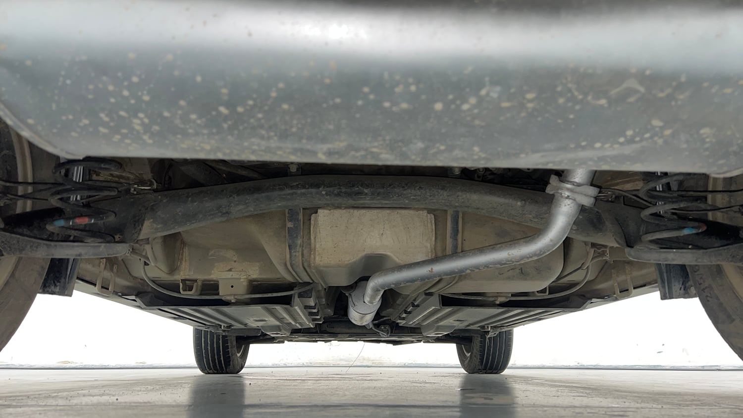 Used 2021 Toyota Urban Cruiser Premium Grade AT Petrol Automatic extra REAR UNDERBODY VIEW (TAKEN FROM REAR)