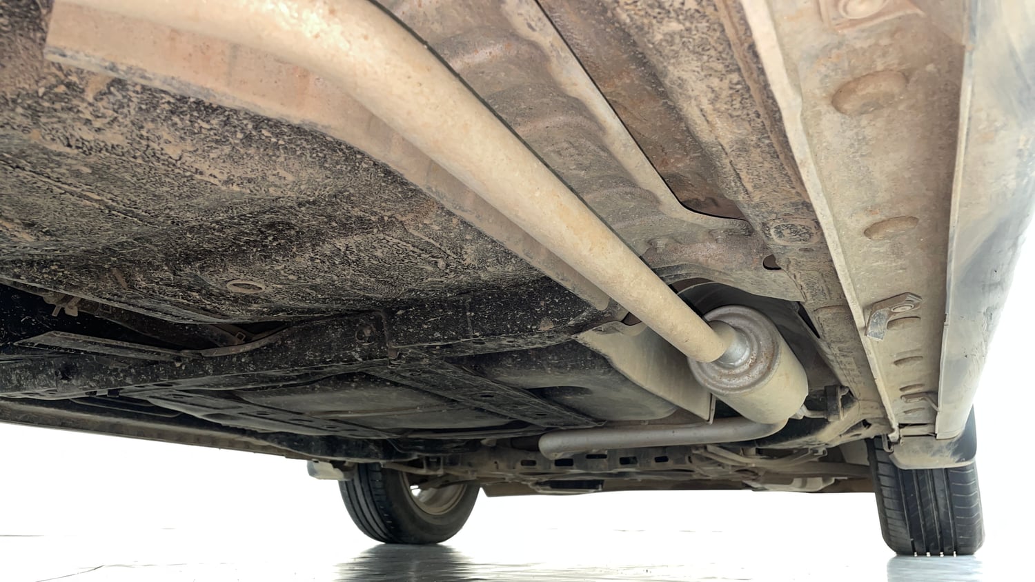 Used 2021 Honda WR-V VX MT Petrol Petrol Manual extra REAR RIGHT UNDERBODY VIEW