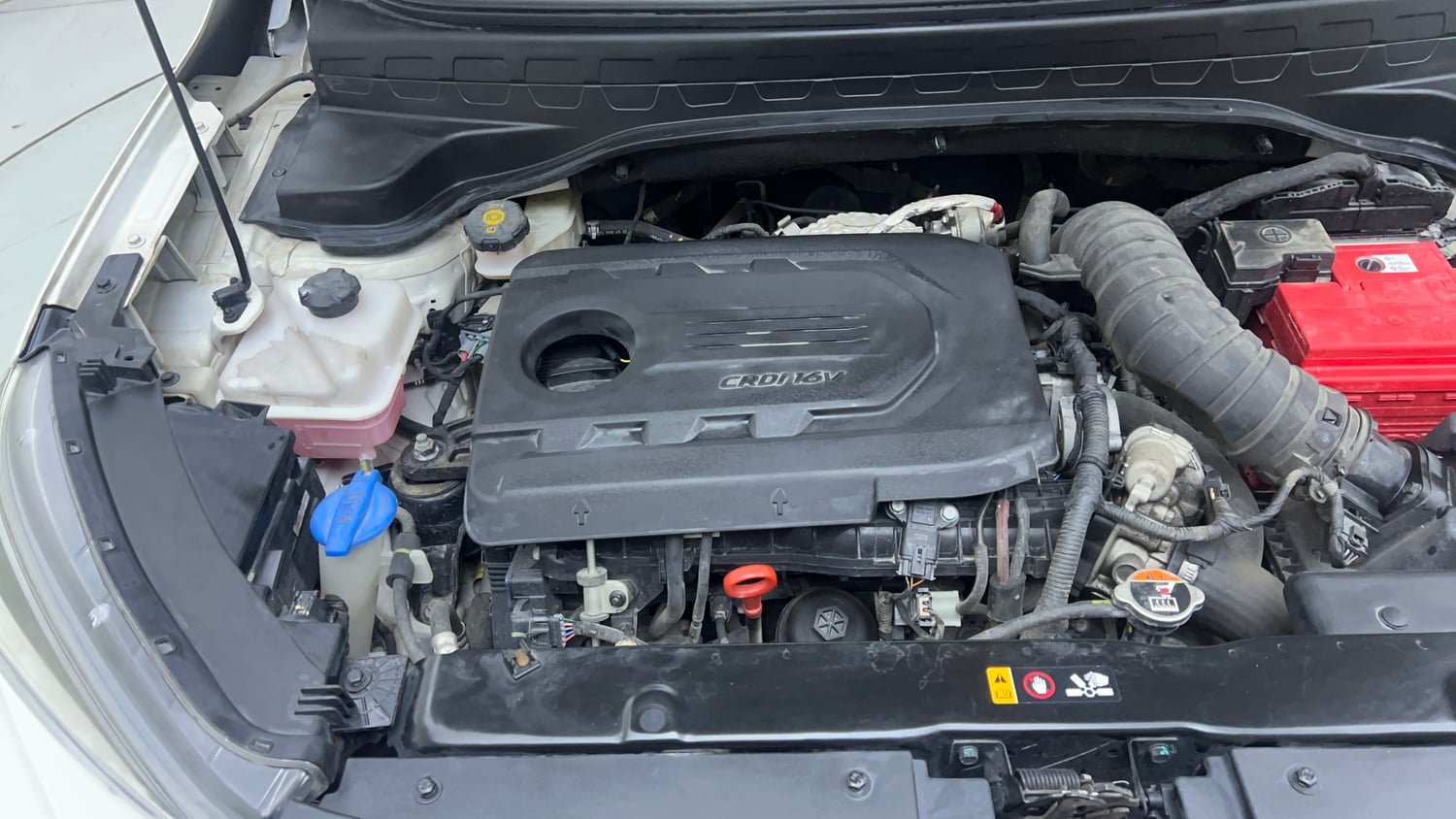Used 2021 Kia Sonet HTX 1.5 Diesel Manual engine ENGINE RIGHT SIDE VIEW