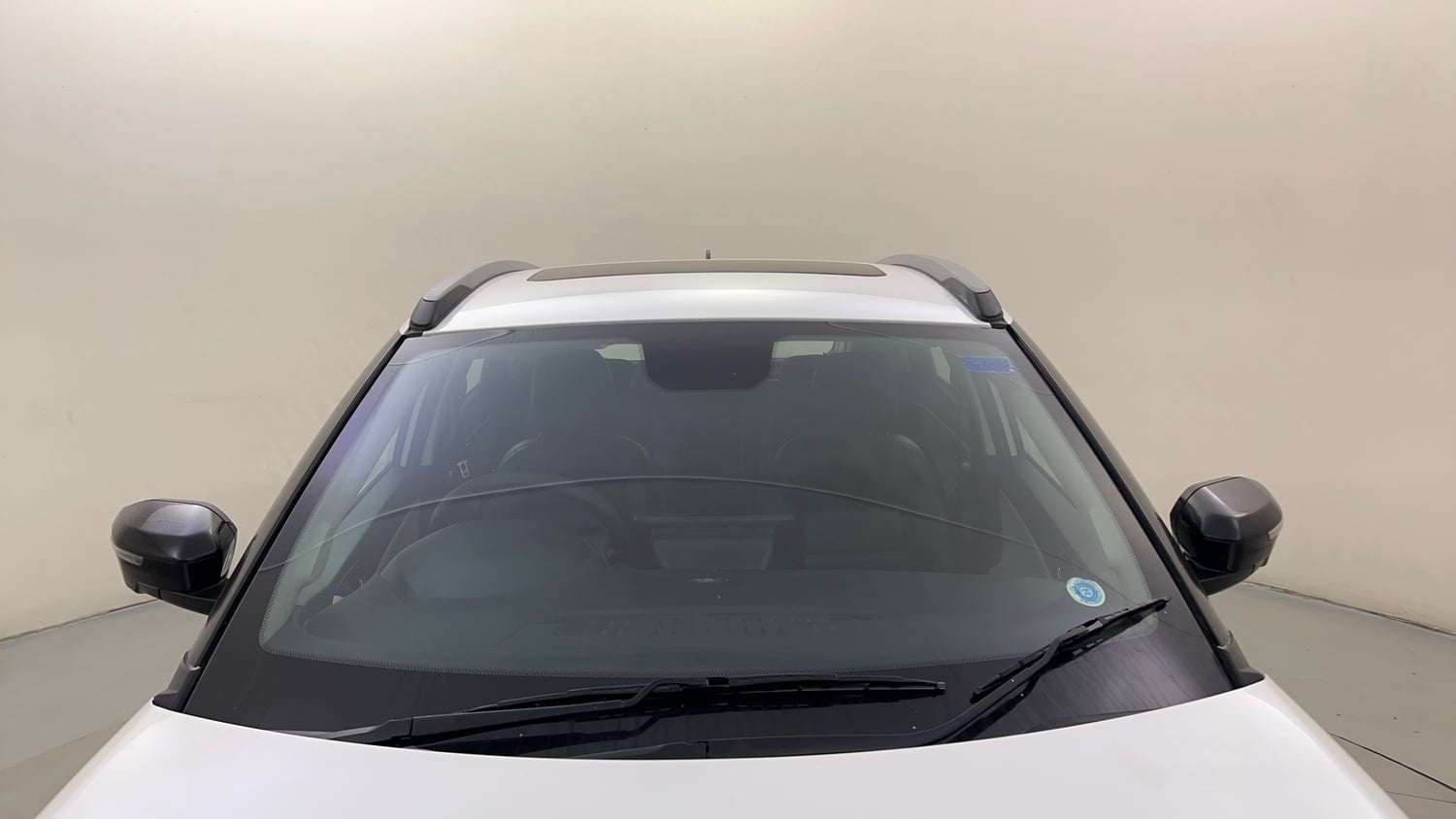 Used 2024 Tata Nexon Creative Plus S 1.2 Revotron Petrol 7DCA Petrol Automatic exterior FRONT WINDSHIELD VIEW