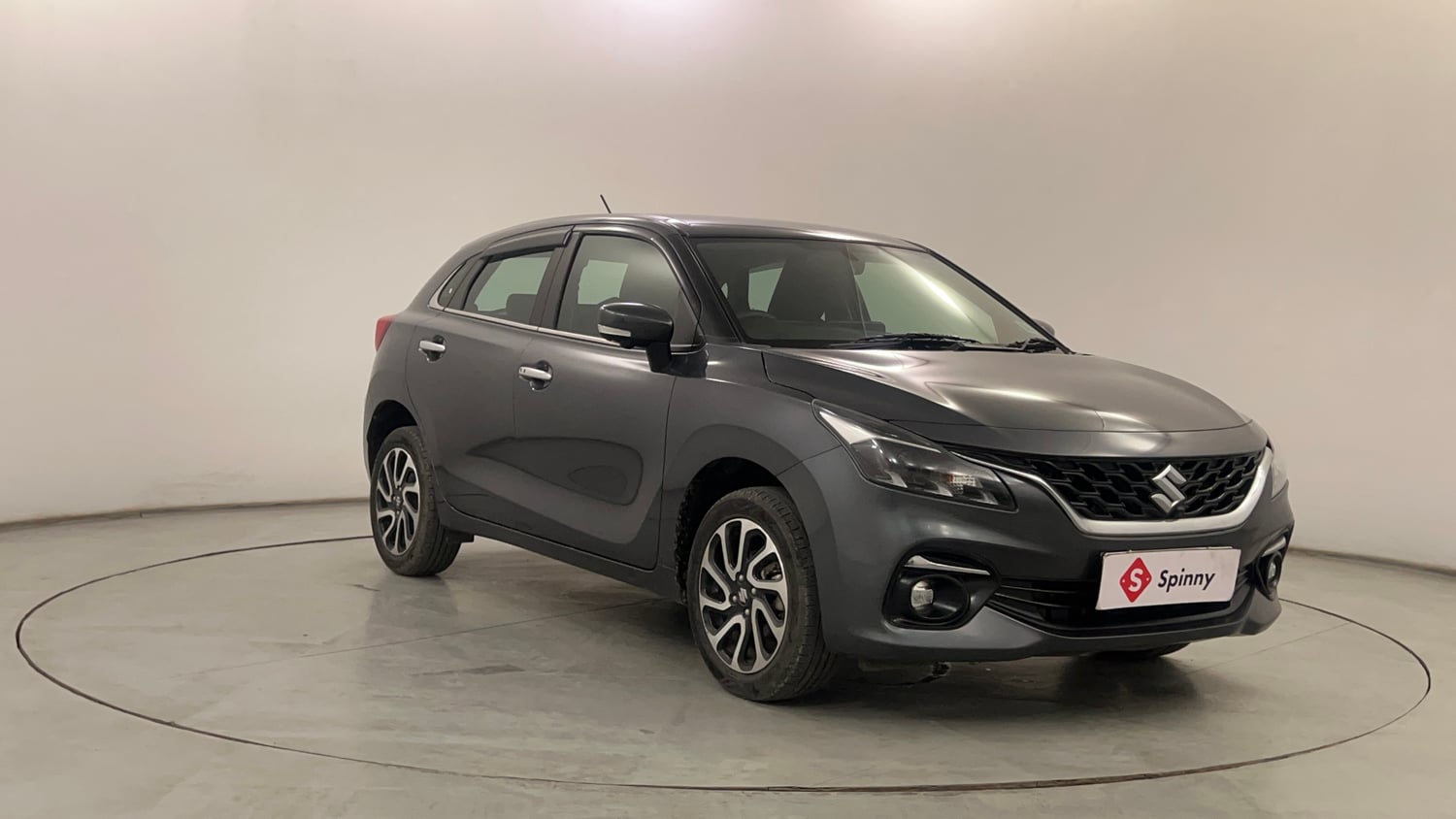 Used 2023 Maruti Suzuki Baleno Alpha AGS Petrol Automatic exterior RIGHT FRONT CORNER VIEW