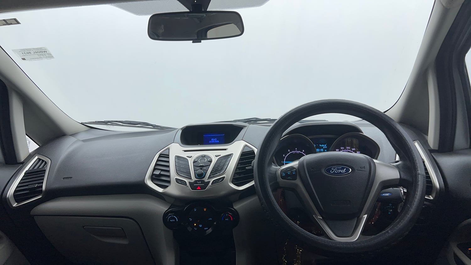 Used 2015 Ford EcoSport Titanium 1.5 Ti-VCT Petrol Manual interior DASHBOARD VIEW