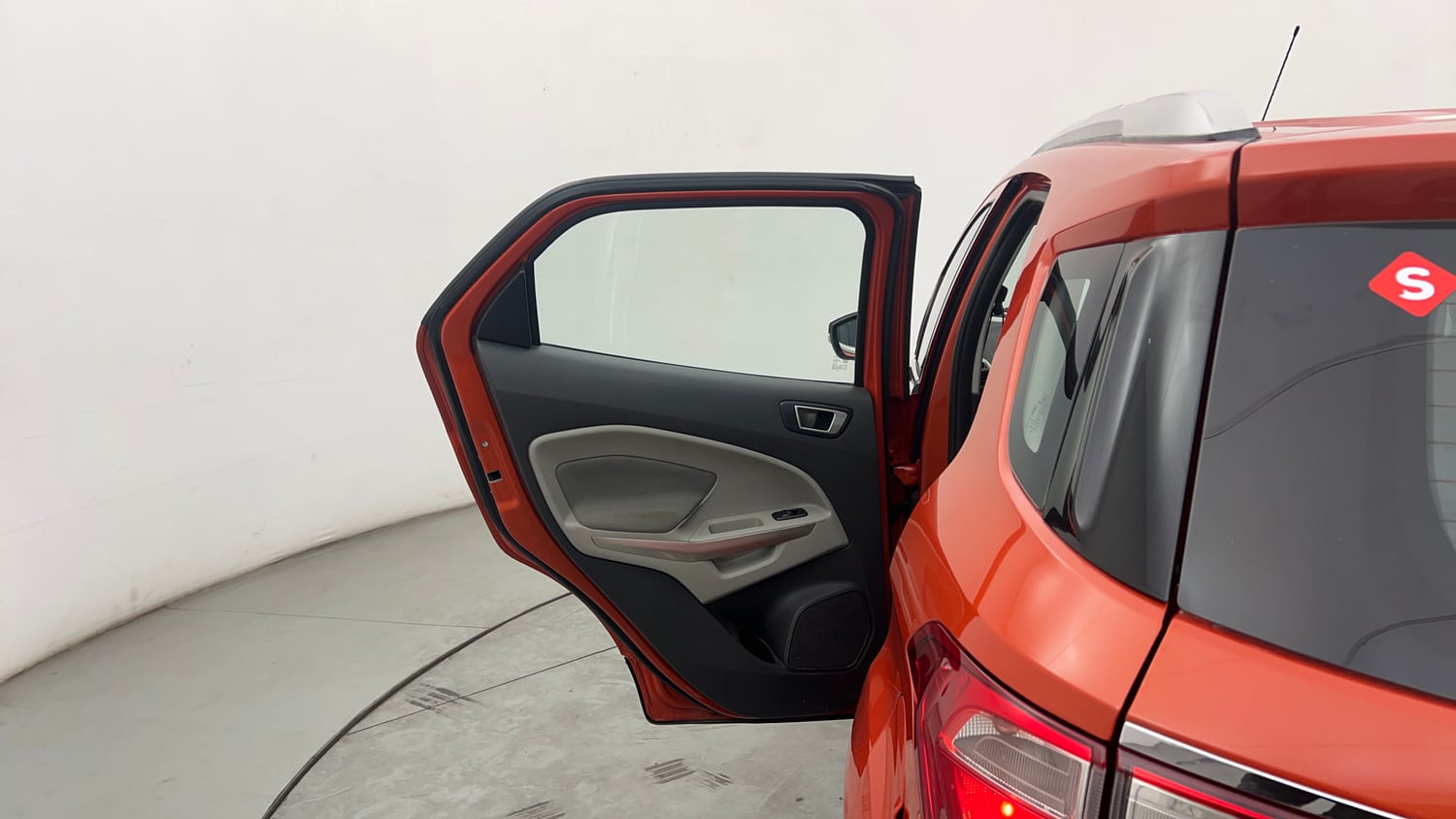 Used 2015 Ford EcoSport Titanium 1.5 Ti-VCT AT Petrol Automatic interior LEFT REAR DOOR OPEN VIEW