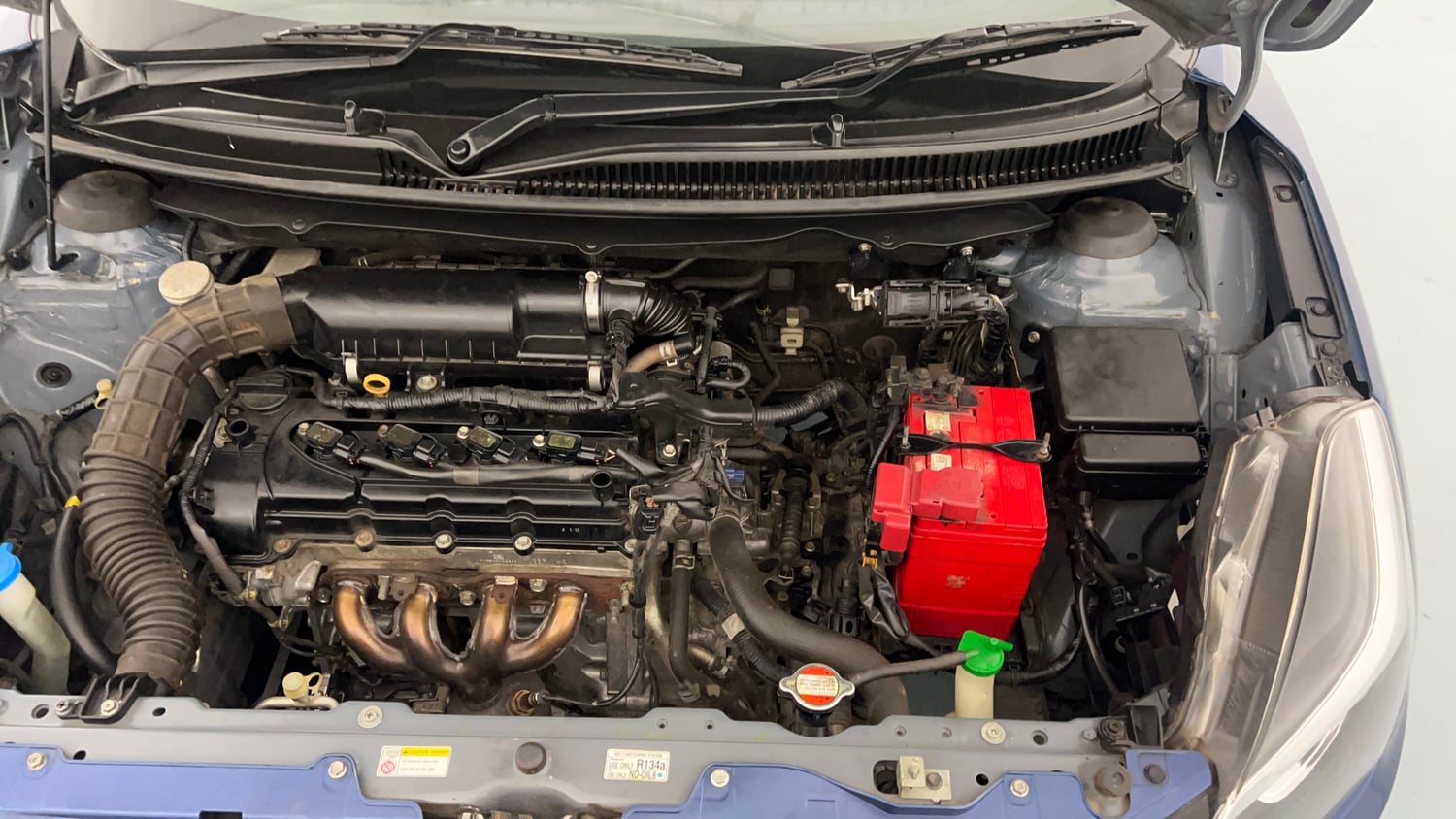 Used 2018 Maruti Suzuki Baleno Alpha 1.2 AT Petrol Automatic engine ENGINE LEFT SIDE VIEW