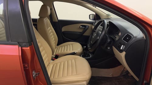 Used 2014 Volkswagen Polo Highline1.2L (P) Petrol Manual interior RIGHT SIDE FRONT DOOR CABIN VIEW