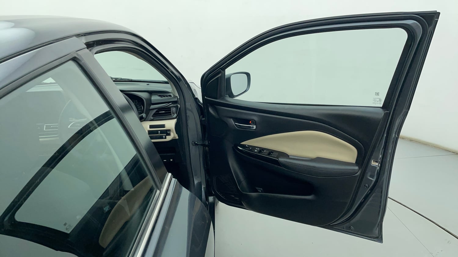 Used 2024 Toyota Glanza G AMT Petrol Automatic interior RIGHT FRONT DOOR OPEN VIEW