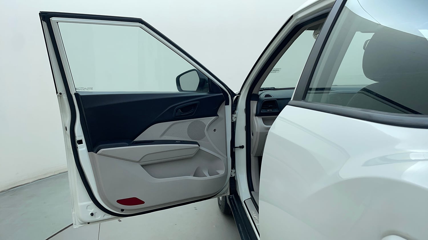Used 2022 Mahindra XUV 300 W6 1.2 Petrol AMT Petrol Automatic interior LEFT FRONT DOOR OPEN VIEW