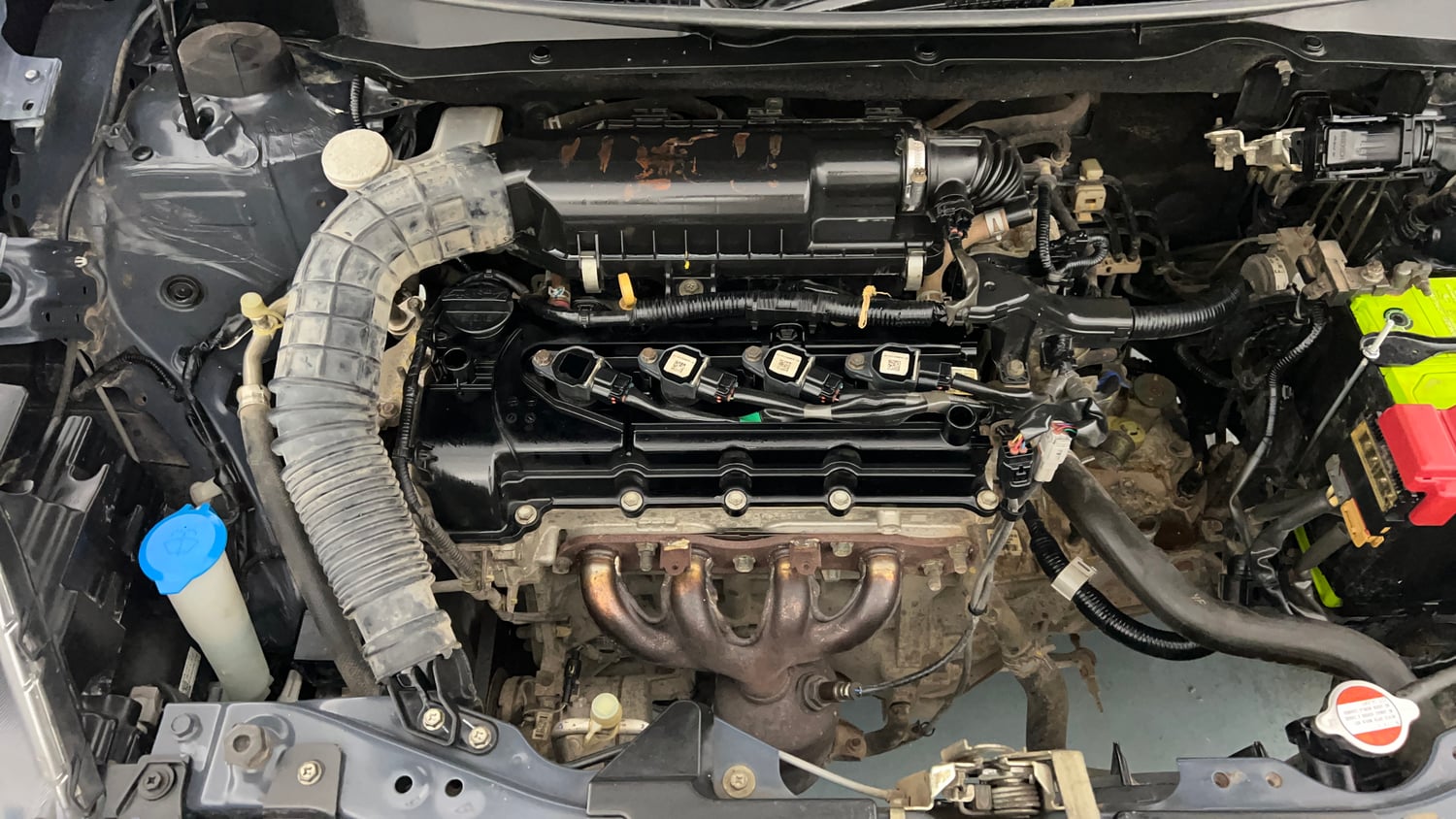 Used 2018 Maruti Suzuki Dzire ZXi Plus Petrol Manual engine ENGINE RIGHT SIDE VIEW