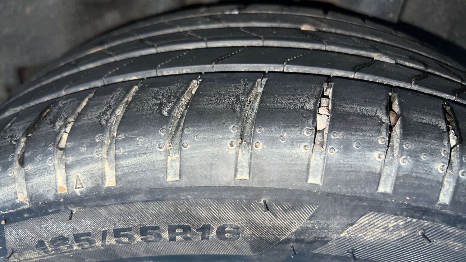 Used 2018 Honda City ZX CVT Petrol Petrol Automatic tyres LEFT REAR TYRE TREAD VIEW