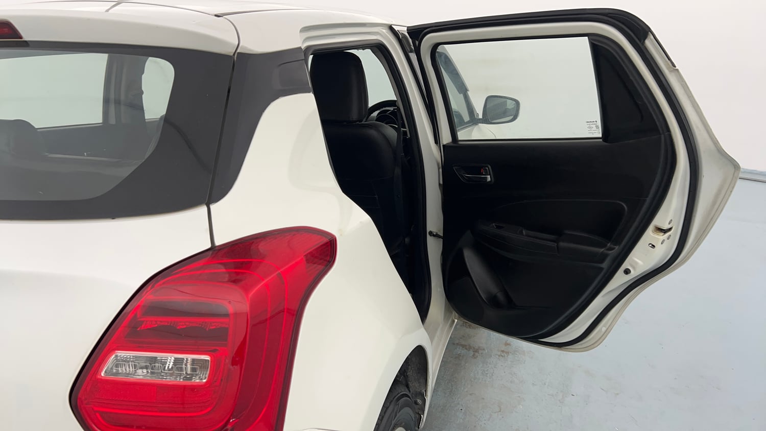 Used 2018 Maruti Suzuki Swift VXi Petrol Manual interior RIGHT REAR DOOR OPEN VIEW