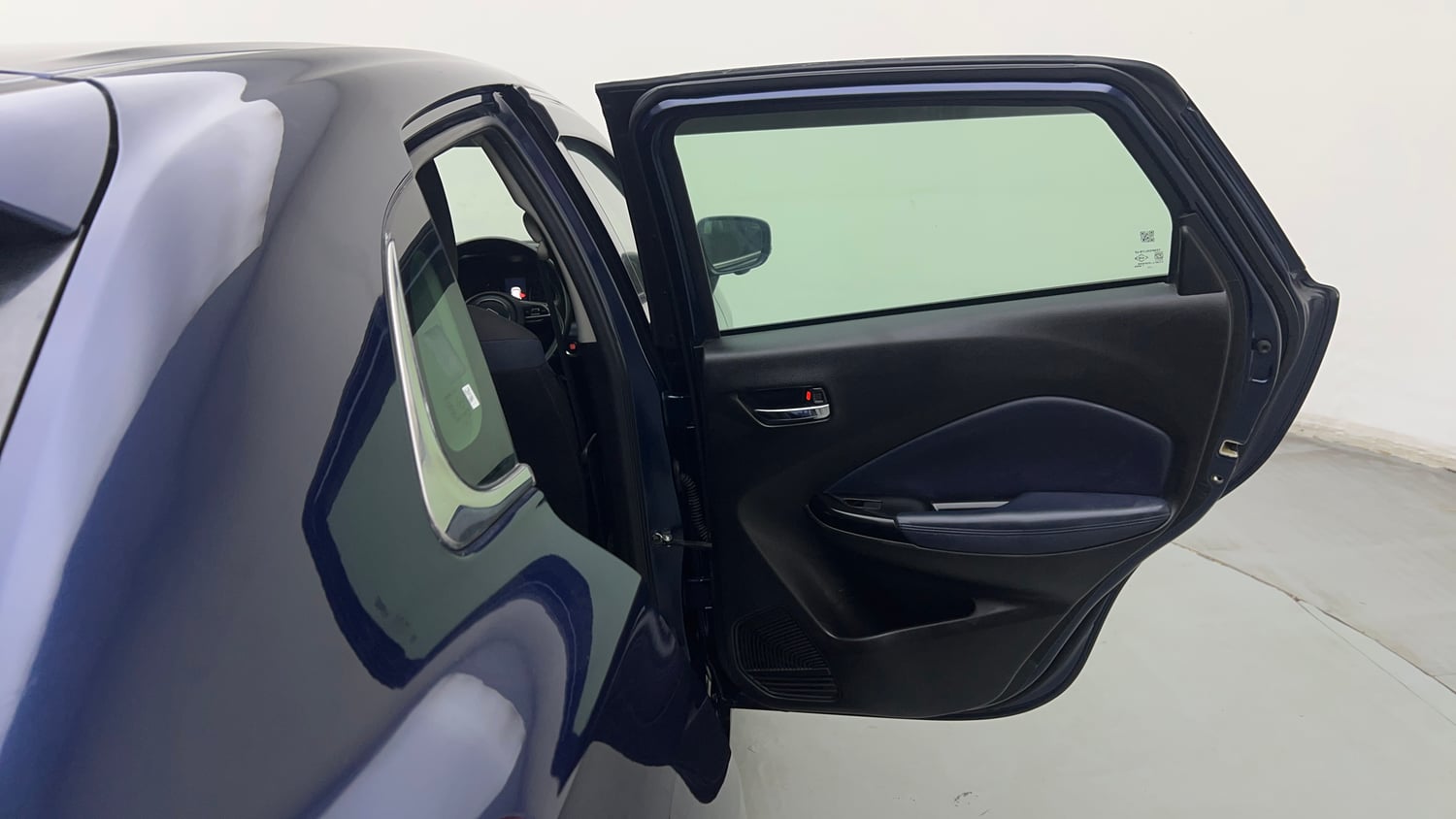 Used 2022 Maruti Suzuki Baleno Alpha AGS Petrol Automatic interior RIGHT REAR DOOR OPEN VIEW