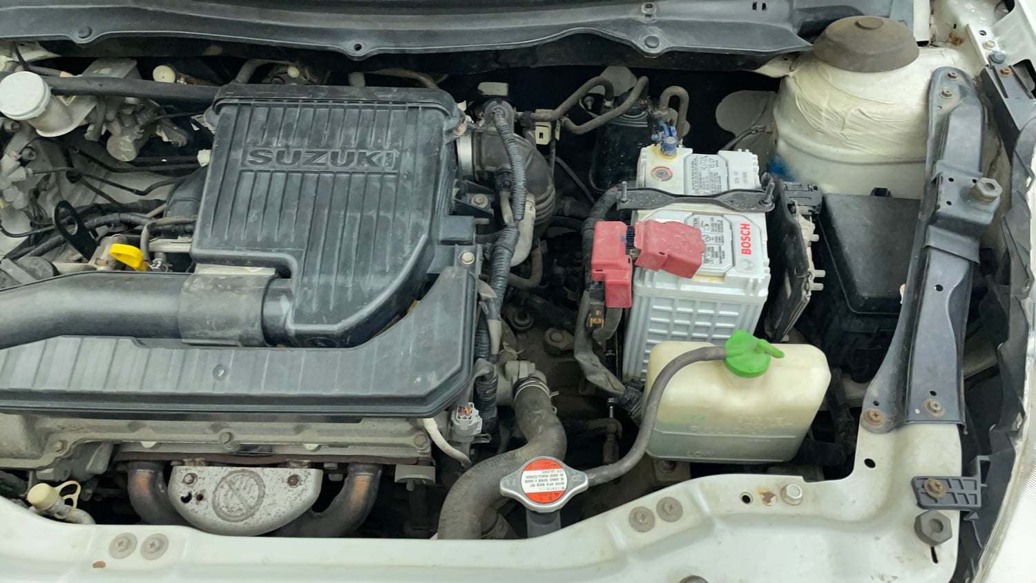 Used 2012 Maruti Suzuki Swift Dzire VXI Petrol Manual engine ENGINE LEFT SIDE VIEW