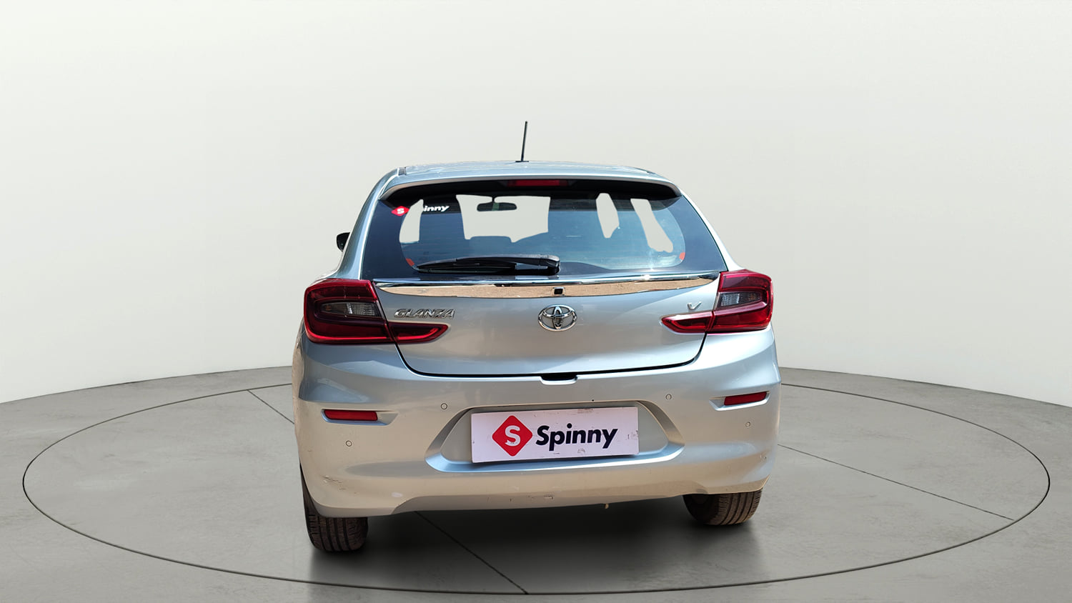 Used 2024 Toyota Glanza V Petrol Manual exterior BACK VIEW