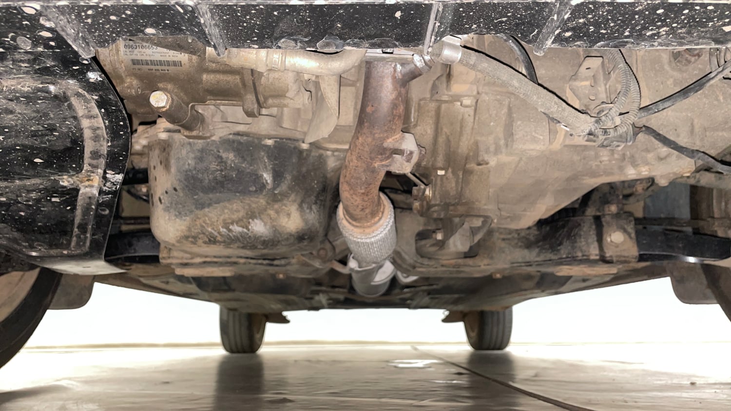 Used 2016 Volkswagen Polo Highline1.2L (P) Petrol Manual extra FRONT LEFT UNDERBODY VIEW