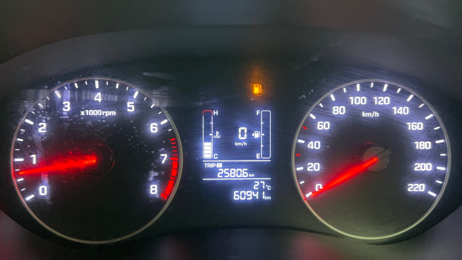 Used 2019 Hyundai Elite i20 Magna Plus 1.2 Petrol Manual interior CLUSTERMETER VIEW