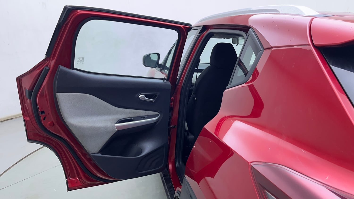 Used 2023 Nissan Magnite XV Turbo CVT Petrol Automatic interior LEFT REAR DOOR OPEN VIEW