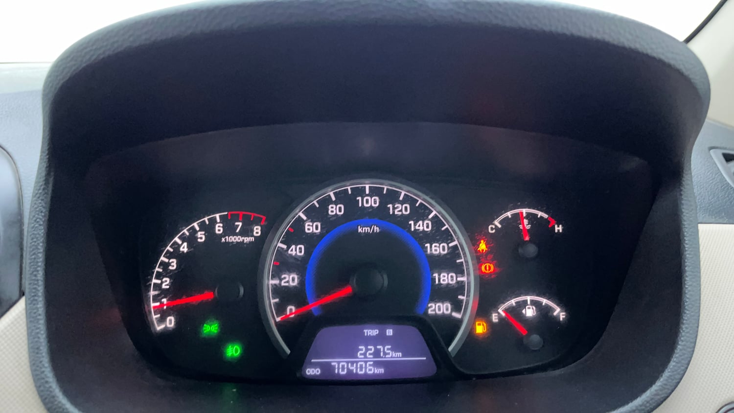 Used 2018 Hyundai Grand i10 Asta 1.2 Kappa VTVT Petrol Manual interior CLUSTERMETER VIEW