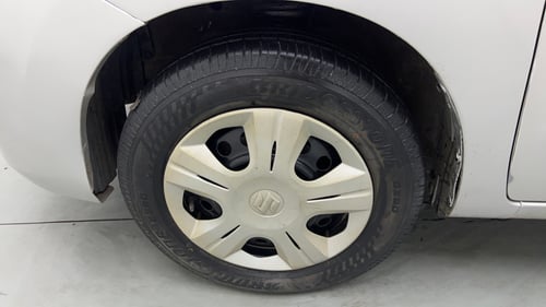 Used 2015 Maruti Suzuki Wagon R VXI Petrol Manual tyres LEFT FRONT TYRE RIM VIEW