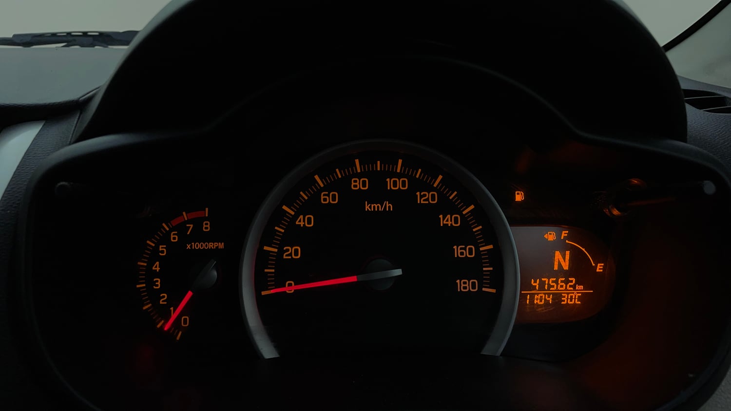 Used 2020 Maruti Suzuki Celerio VXi AMT Petrol Automatic interior CLUSTERMETER VIEW