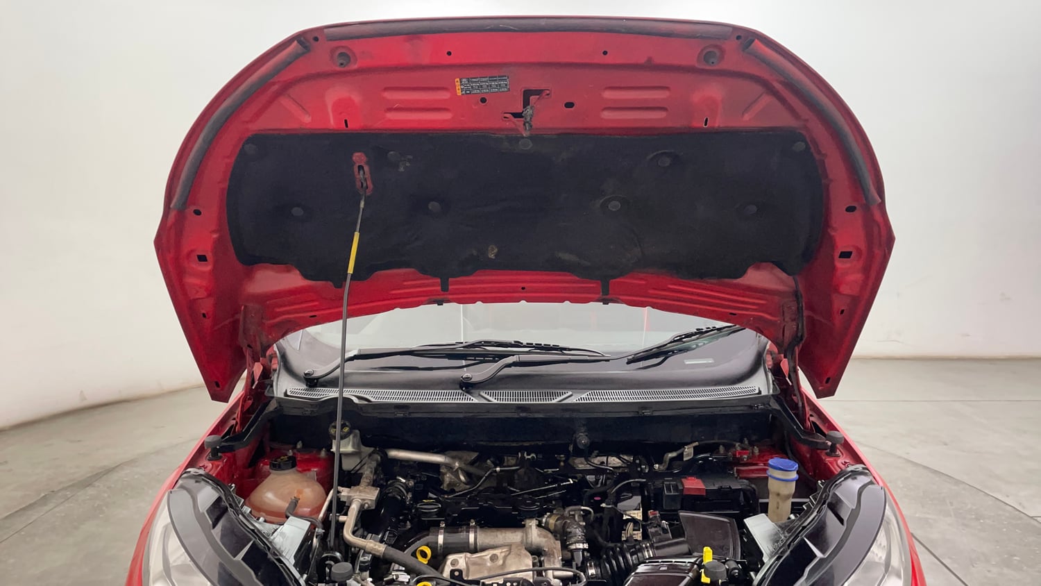 Used 2018 Ford EcoSport Trend 1.5L TDCi Diesel Manual engine ENGINE & BONNET OPEN FRONT VIEW