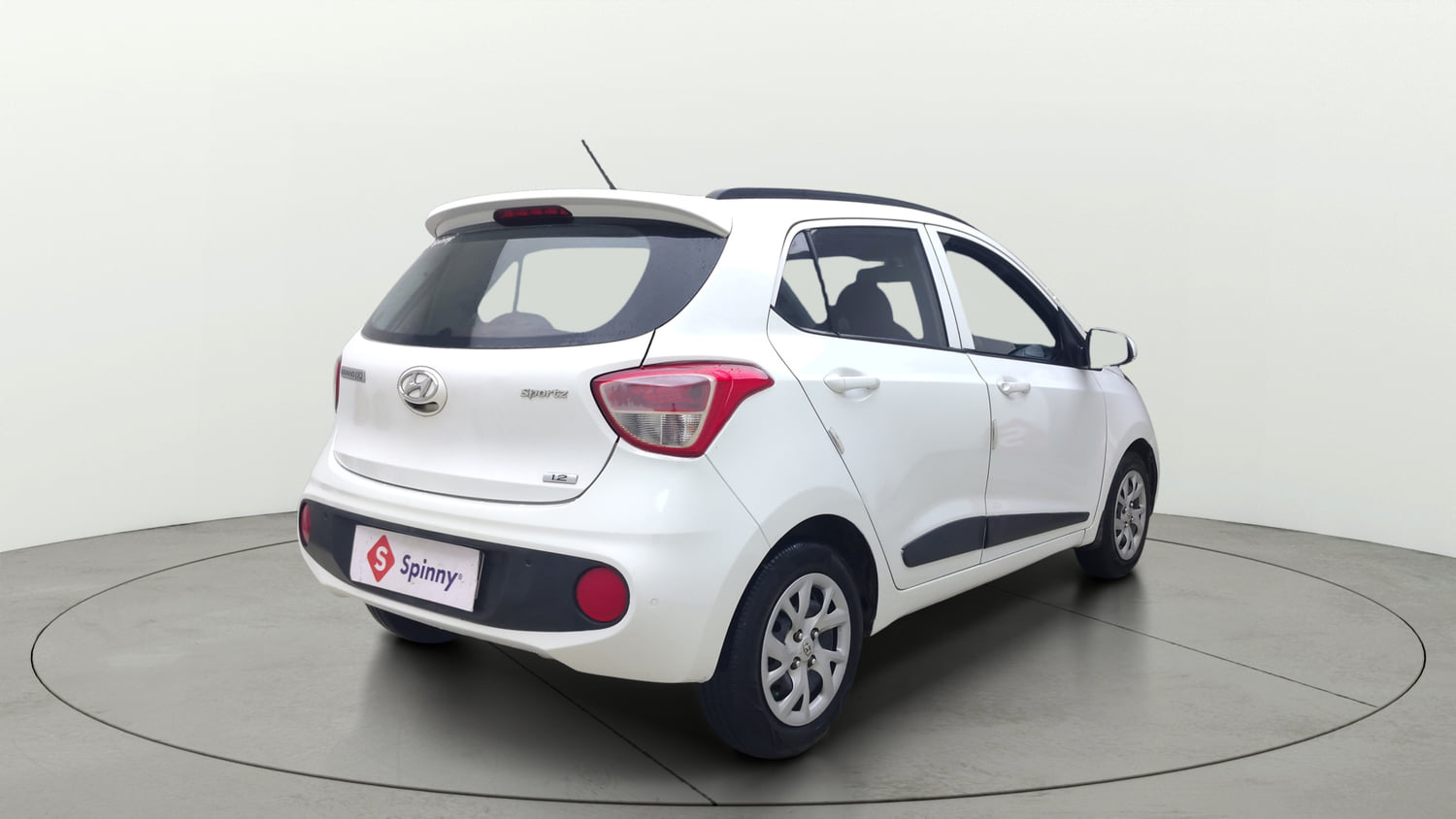 Used 2020 Hyundai Grand i10 Sportz 1.2 Kappa VTVT Petrol Manual exterior RIGHT REAR CORNER VIEW