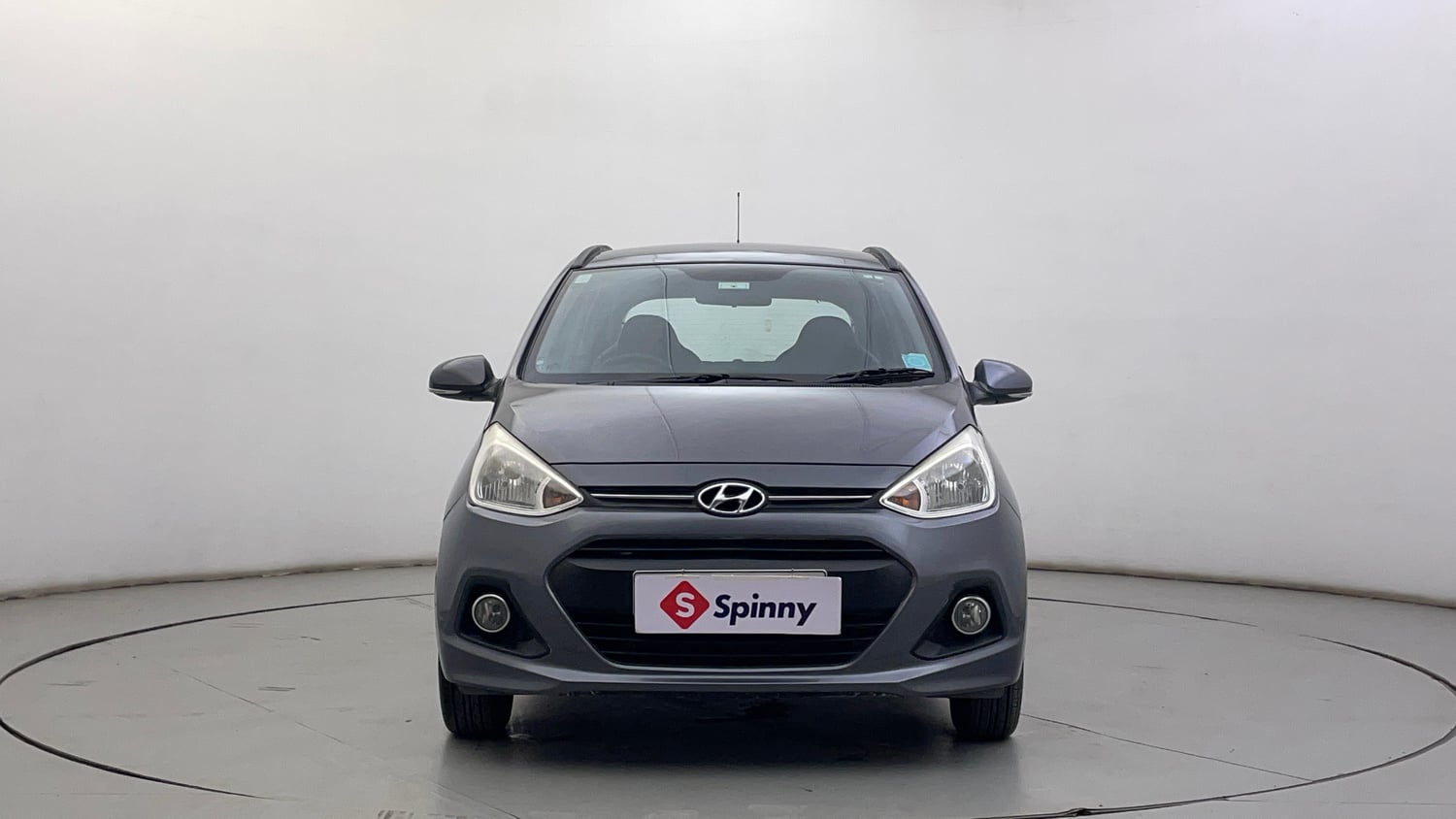 Used 2015 Hyundai Grand i10 Sportz 1.2 Kappa VTVT Petrol Manual exterior FRONT VIEW