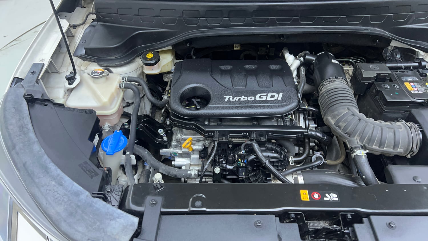 Used 2024 Kia Sonet GTX Plus 1.0 Turbo Petrol DCT Petrol Automatic engine ENGINE RIGHT SIDE VIEW