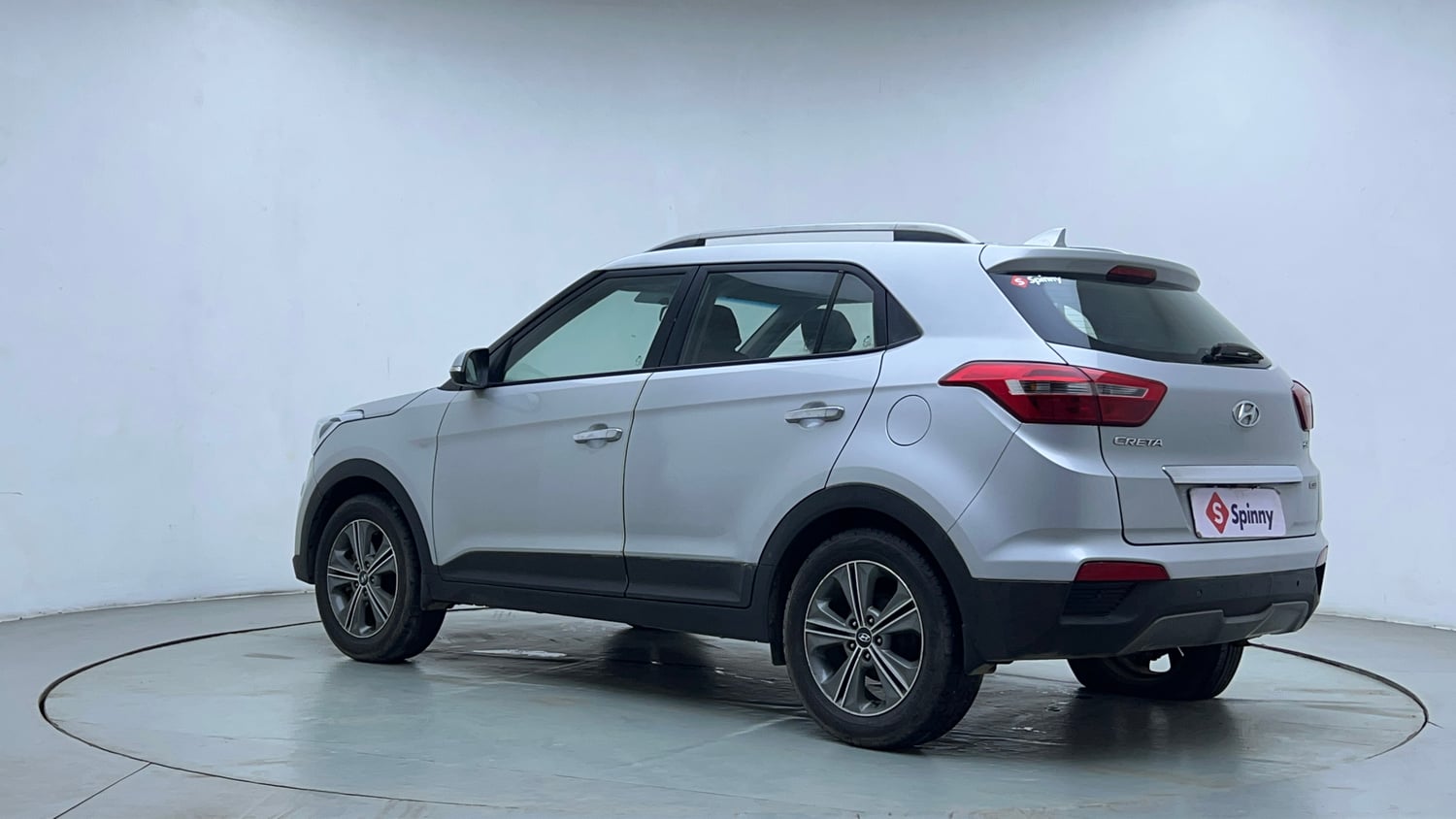 Used 2017 Hyundai Creta 1.6 SX Plus AT Petrol Petrol Automatic exterior LEFT REAR CORNER VIEW