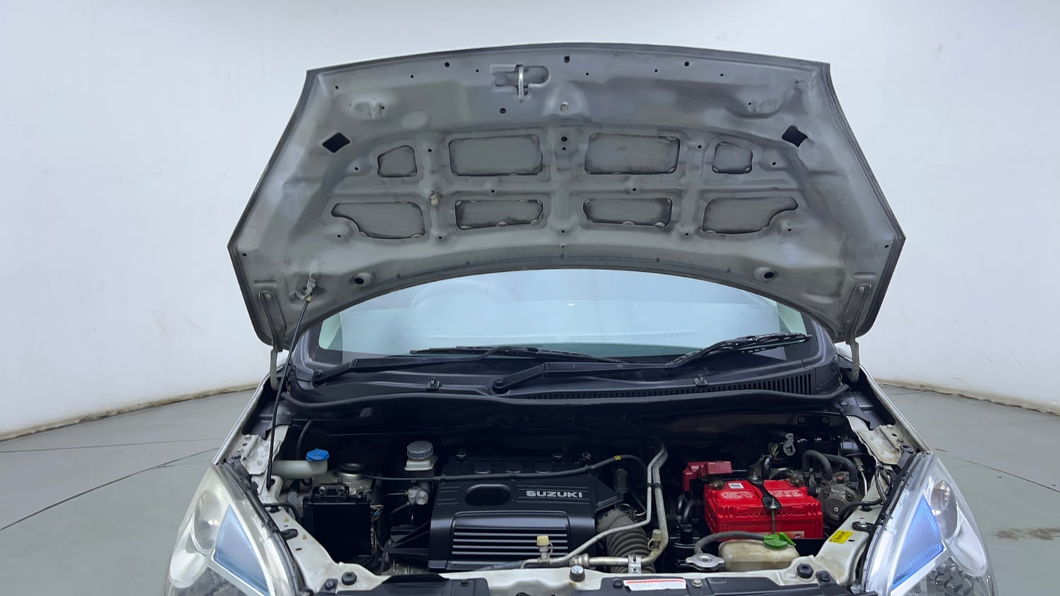 Used 2012 Maruti Suzuki Wagon R 1.0 LXi CNG Cng Manual engine ENGINE & BONNET OPEN FRONT VIEW