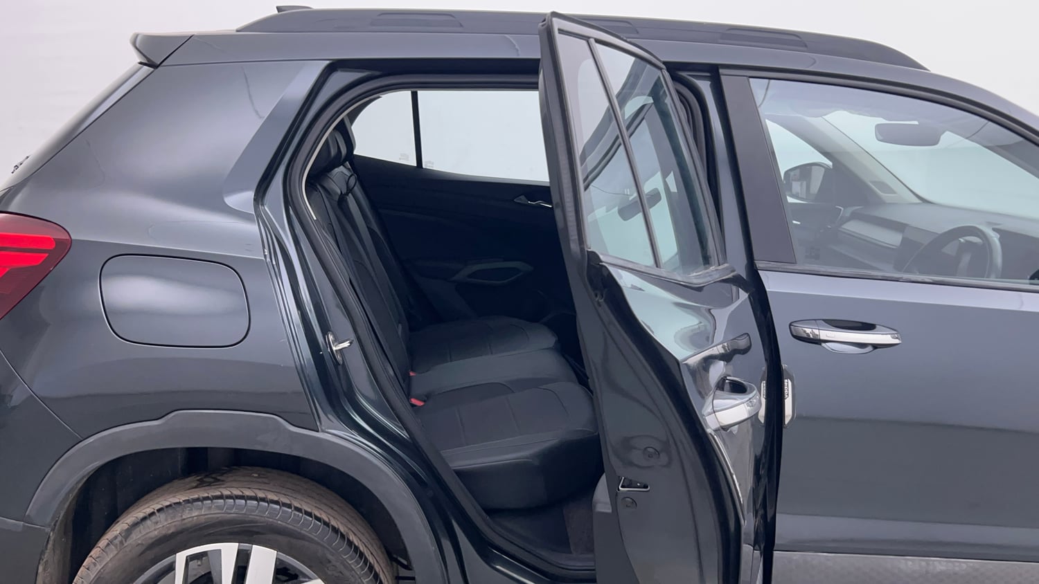 Used 2026 Skoda Kylaq Prestige Petrol Manual interior RIGHT SIDE REAR DOOR CABIN VIEW