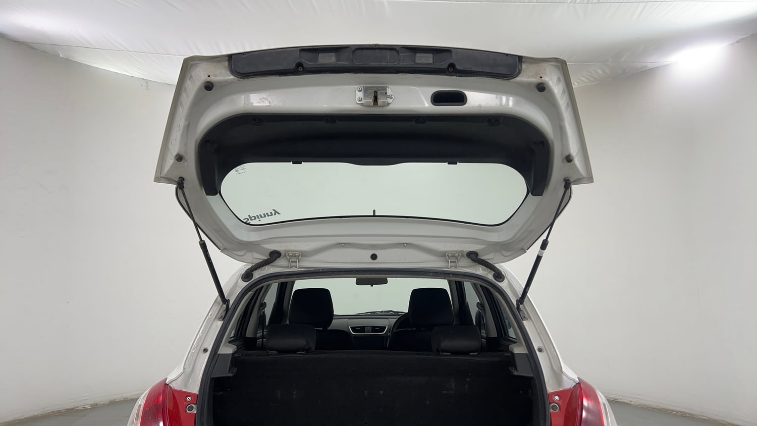 Used 2014 Maruti Suzuki Swift VXi Petrol Manual interior DICKY DOOR OPEN VIEW