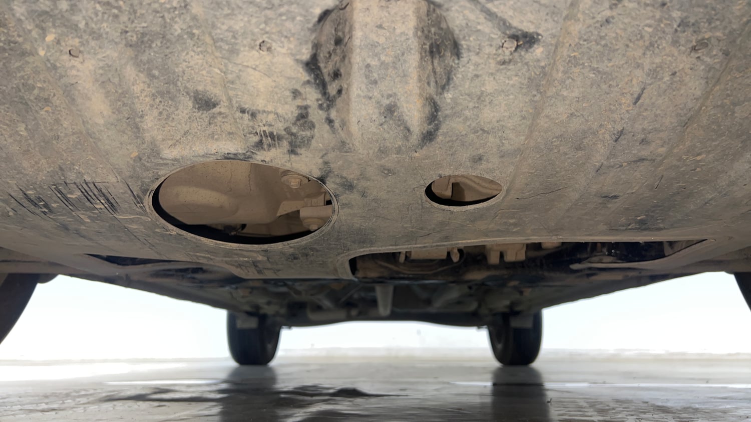 Used 2021 Hyundai Creta SX (O) 1.5 Diesel Automatic Diesel Automatic extra FRONT LEFT UNDERBODY VIEW