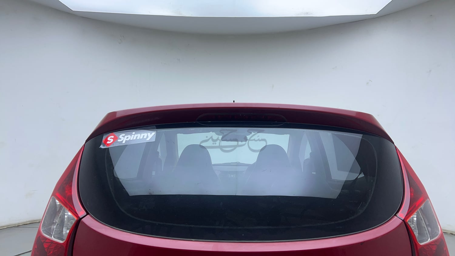 Used 2016 Hyundai Eon Magna + Petrol Manual exterior BACK WINDSHIELD VIEW