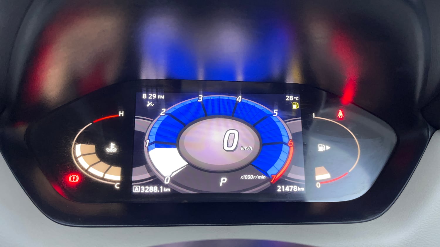 Used 2023 Nissan Magnite XV Turbo CVT Petrol Automatic interior CLUSTERMETER VIEW