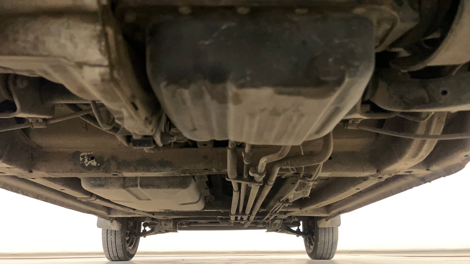Used 2015 Tata Nano Twist XT Petrol Manual extra REAR UNDERBODY VIEW (TAKEN FROM REAR)