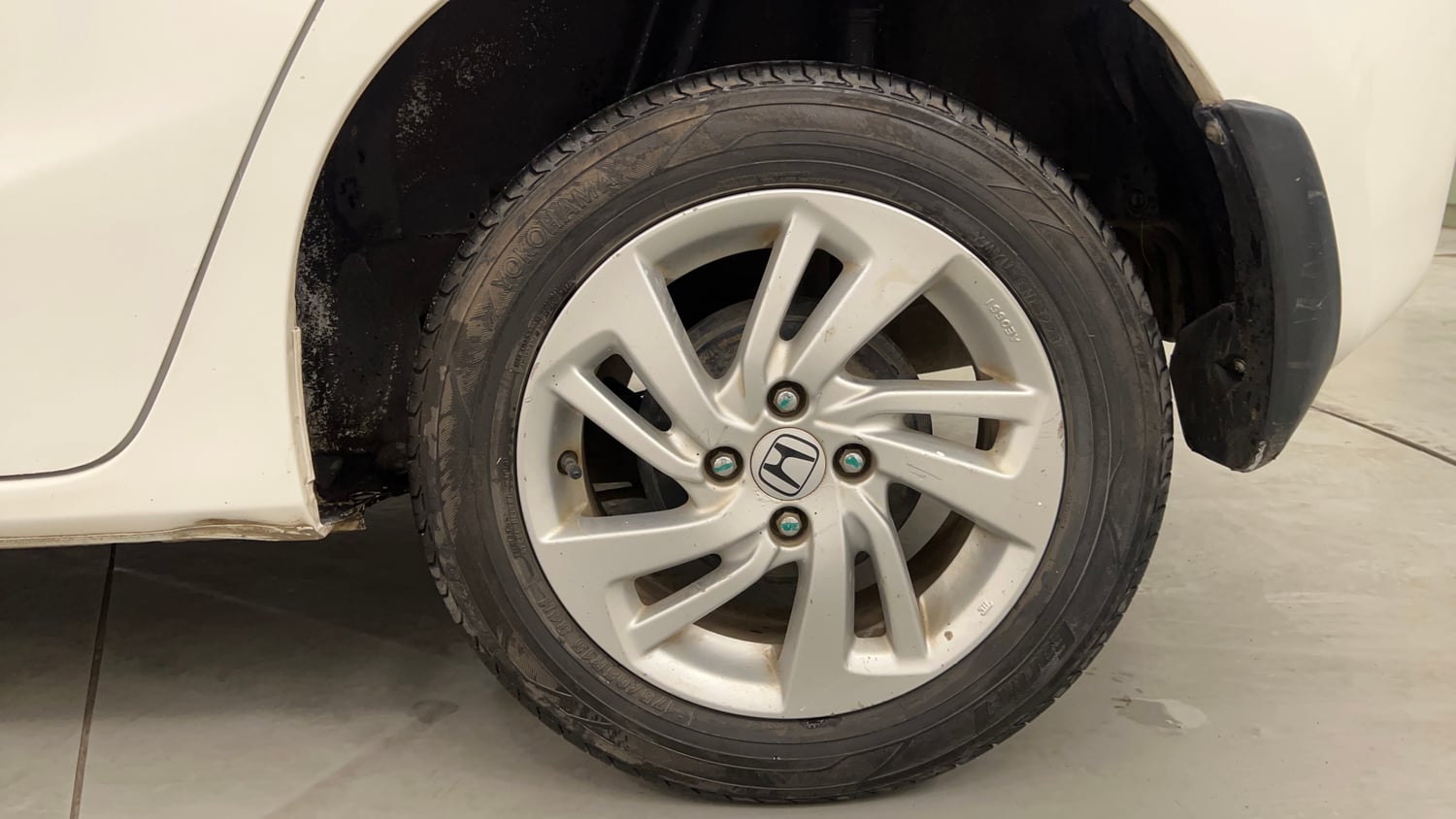 Used 2016 Honda Jazz VX Petrol Petrol Manual tyres LEFT REAR TYRE RIM VIEW