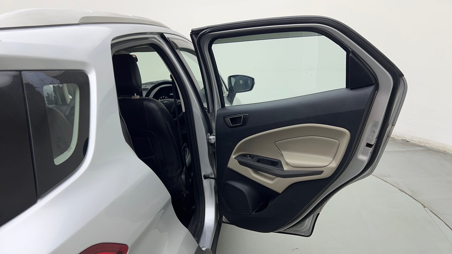 Used 2020 Ford EcoSport Titanium 1.5L Ti-VCT Petrol Manual interior RIGHT REAR DOOR OPEN VIEW