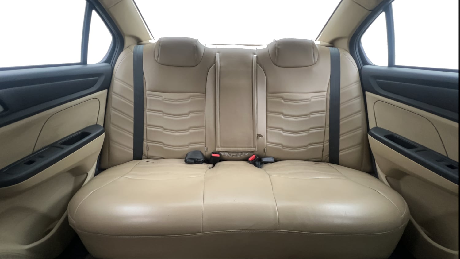 Used 2019 Honda Amaze 1.2 S MT Petrol Petrol Manual interior REAR SEAT CONDITION VIEW