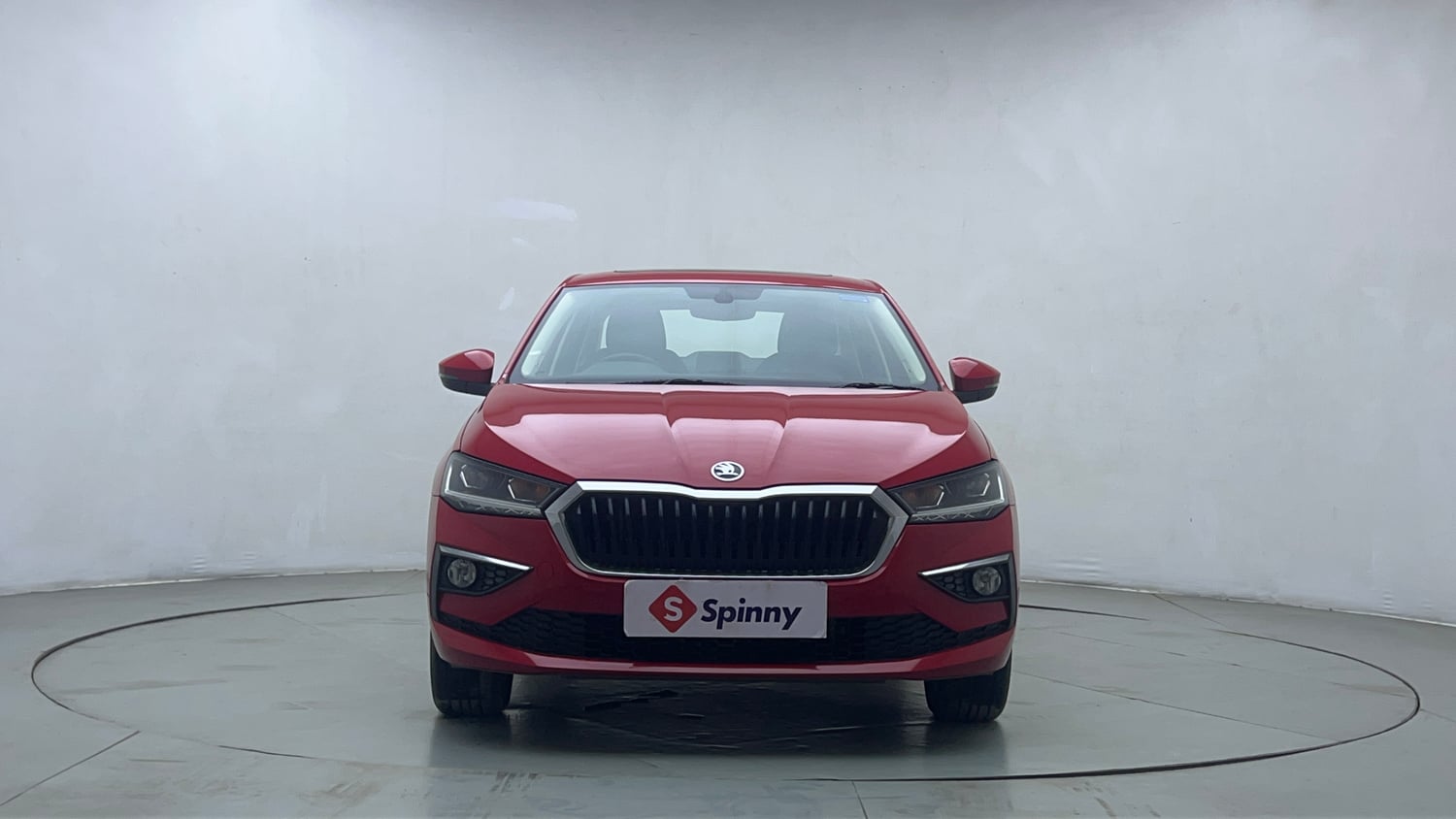 Used 2025 Skoda Slavia Style 1.0L TSI MT Petrol Manual exterior FRONT VIEW