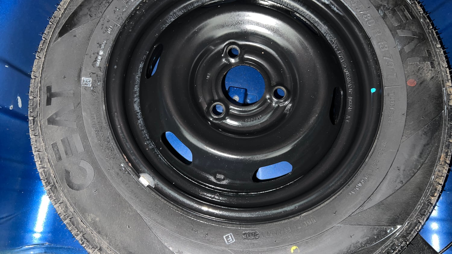 Used 2019 Renault Kwid CLIMBER 1.0 Petrol Manual tyres SPARE TYRE VIEW