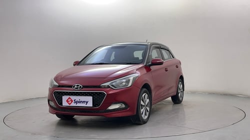 Used 2017 Hyundai Elite i20 Asta 1.2 Dual Tone Petrol Manual exterior LEFT FRONT CORNER VIEW