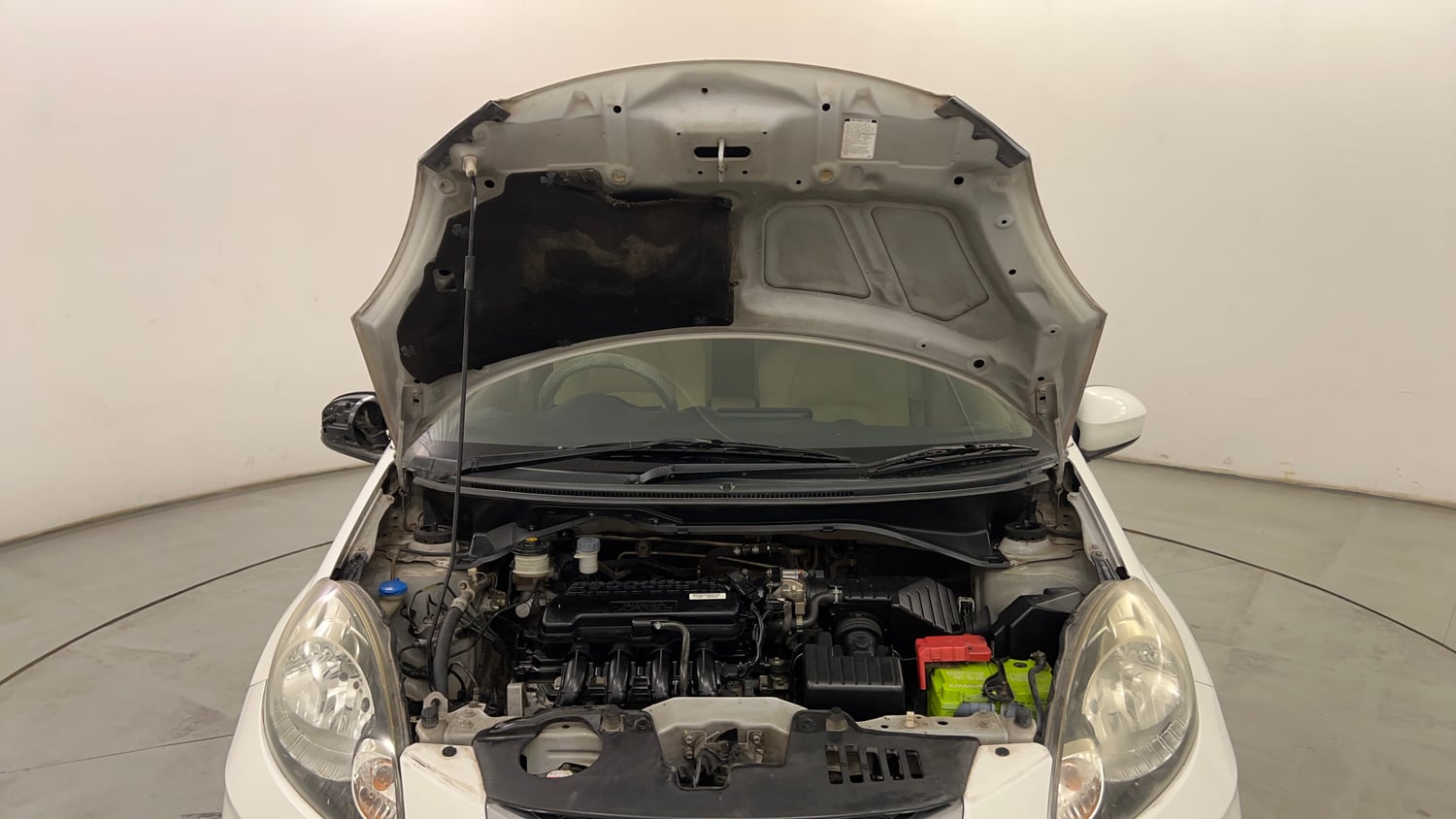 Used 2014 Honda Amaze 1.2 S i-VTEC Petrol Manual engine ENGINE & BONNET OPEN FRONT VIEW
