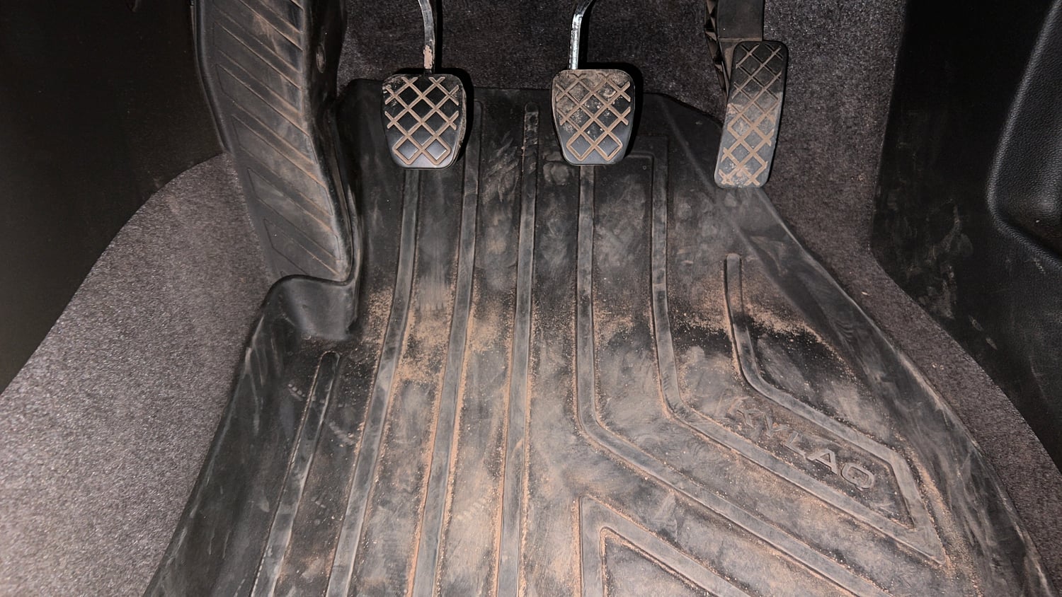 Used 2026 Skoda Kylaq Prestige Petrol Manual interior PEDALS VIEW