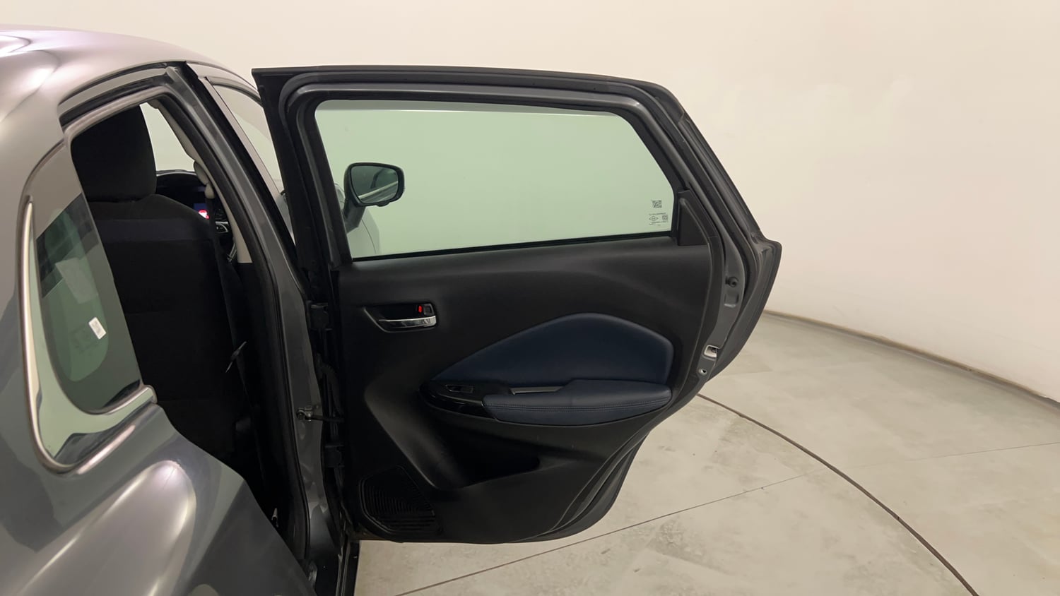 Used 2023 Maruti Suzuki Baleno Alpha AGS Petrol Automatic interior RIGHT REAR DOOR OPEN VIEW