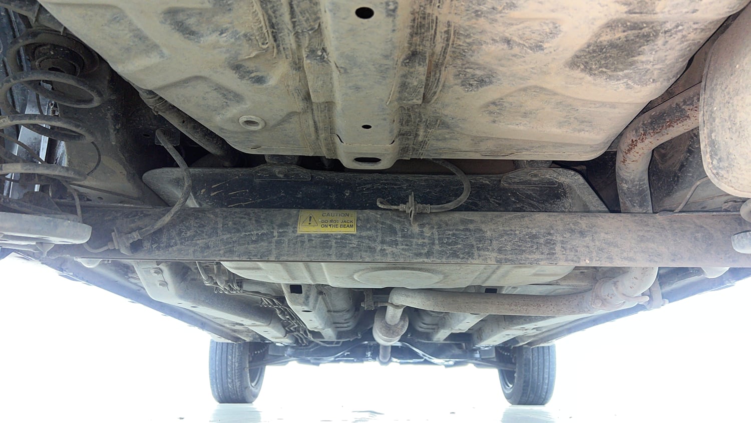 Used 2021 Tata Nexon XM (S) Petrol Manual extra REAR UNDERBODY VIEW (TAKEN FROM REAR)