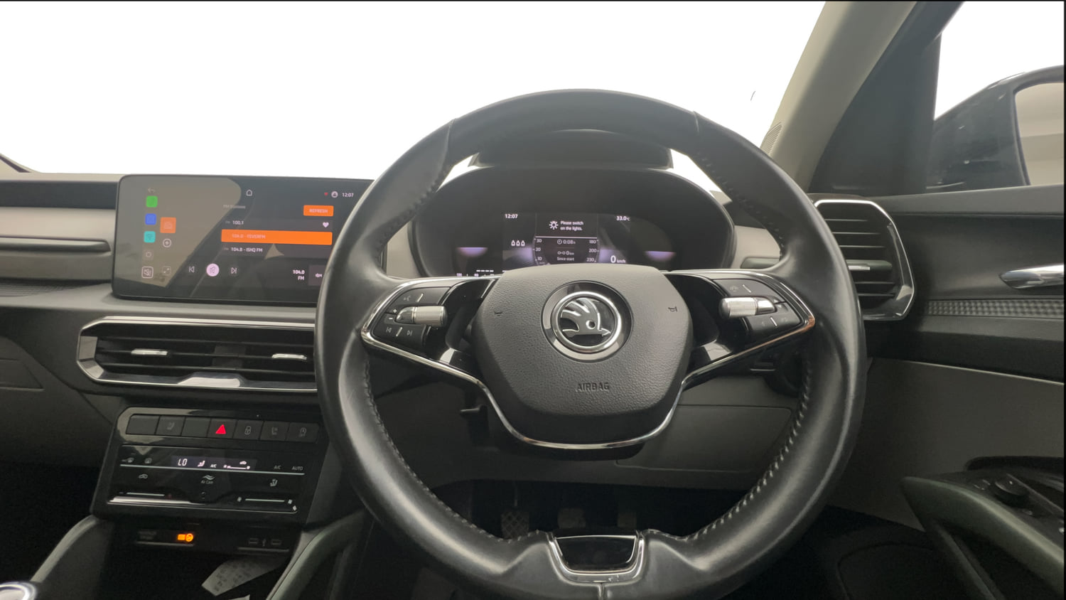 Used 2026 Skoda Kylaq Prestige Petrol Manual interior STEERING VIEW